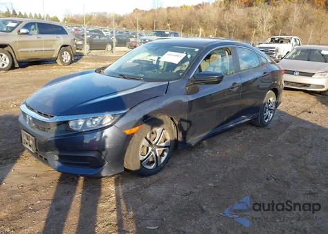 2017 Honda Civic Lx from USA, damaged, VIN 19XFC2F52HE048845